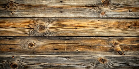 Natural Weathered Wooden Plank Background with Unique Grain Patterns