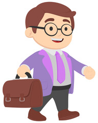 Business Character Illustration for Financial Professionals