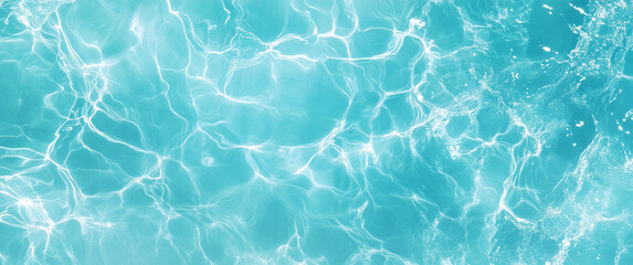 Obraz premium blue water background