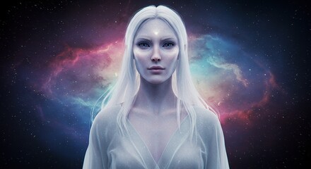 Beautiful Pleiadian Nordic Extraterrestrial Humanoid