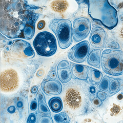 abstract background with bubbles