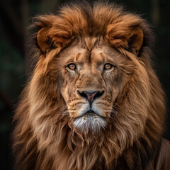 Fototapeta premium cabecilla de un safari con espada afilada