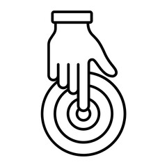 Therapy outline icon