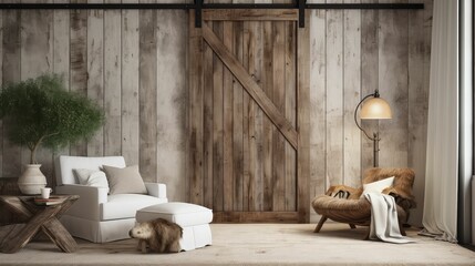 door vertical barn wood
