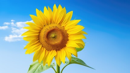 Obraz premium vibrant blue yellow background