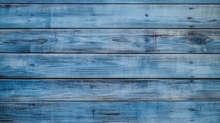 Obraz premium rustic blue wood grain