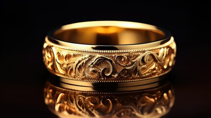 elegance gold metal