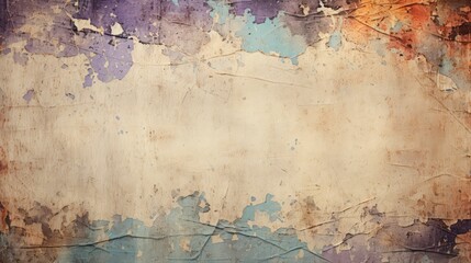 Obraz premium torn grunge paper texture