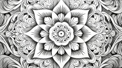 and black-and-white coloring book