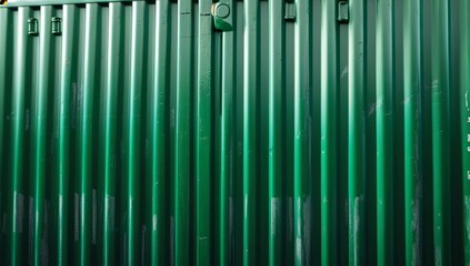 Fototapeta premium Background image, container, used metal, metal, metal corrugations, rust, transport, tiles, zinc,
