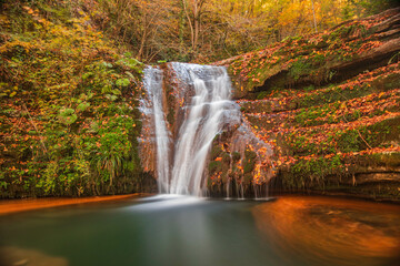 One of the many waterfalls in the Erfelek district of Sinop.
