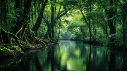 river rainforest water