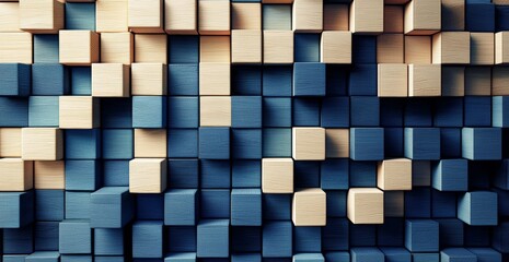 Enhancing sound quality with wooden block walls