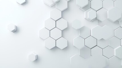 Abstract Geometric Hexagon Pattern Background