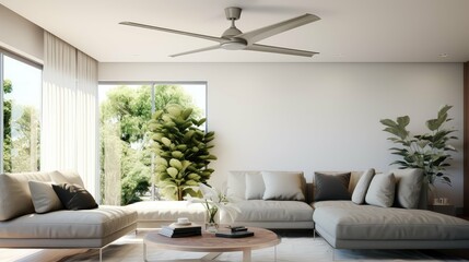 contemporary house fan