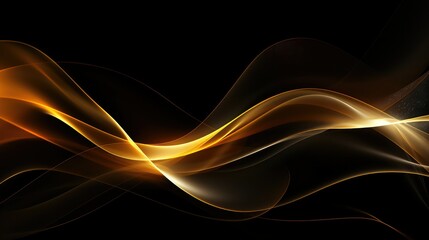 abstract gold lines background