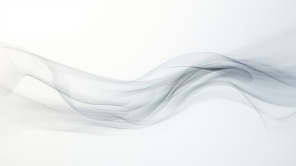 Obraz premium fragile smoke white background