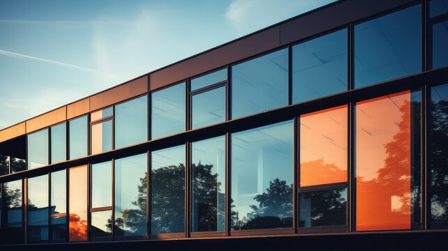 s tinted house window