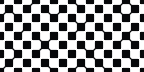 Fototapeta premium checked seamless pattern mesh vector tile background gift wrapping paper repeat wallpaper cartoon doodle illustration design isolated