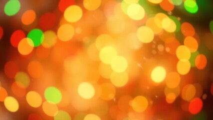 Obraz premium a close up of a blurry photo of a christmas tree, 