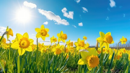 blooming spring color