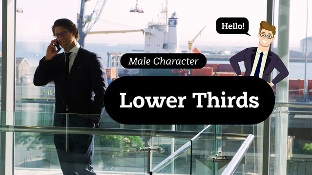 Male Character Lower Thirds