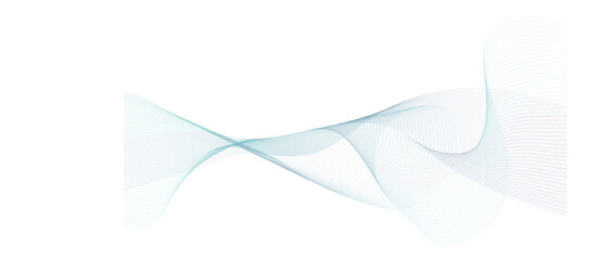 Abstract wavy stripes on a white background isolated. Wave line art, Curved smooth design. Vector illustration EPS 10.