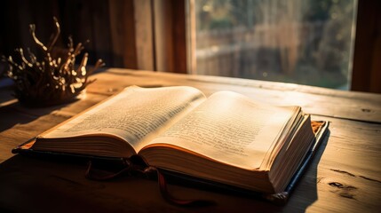 ink open book old