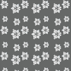 seamless pattern with snowflakes
