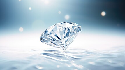 gemstone white diamond background