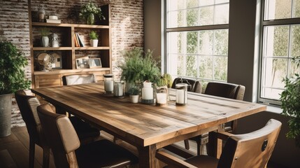 Fototapeta premium mismatched business meeting table