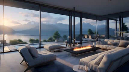 Fototapeta premium Innovative 3D real estate app that provides highly immersive virtual home staging and 3D modeling capabilities