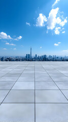 Fototapeta premium Cityscape Background Illustration