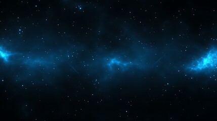 Infinite Expanse Cosmic Dreamscape Stars and Nebula Stellar Blue and Dark Void Space Exploration