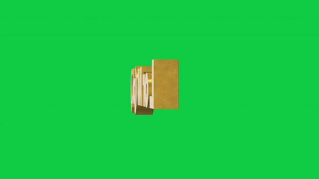 Lesotho loti currency symbol, golden money sign. Presentations on Business, Financial, and Marketing Concepts. 3D rendering.