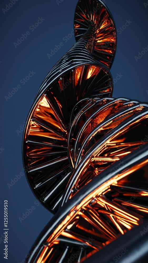 Aufkleber Glowing neural connections transmitting signals, creating a futuristic and microscopic sci-fi atmosphere