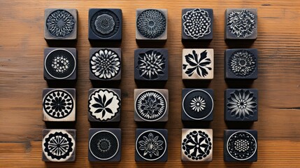 designs black stamp