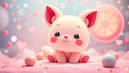 The Cutest Thing in the World Whimsical AI Art