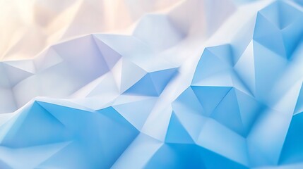 Obraz premium Abstract geometric shapes, pastel colors, background, digital art, graphic design