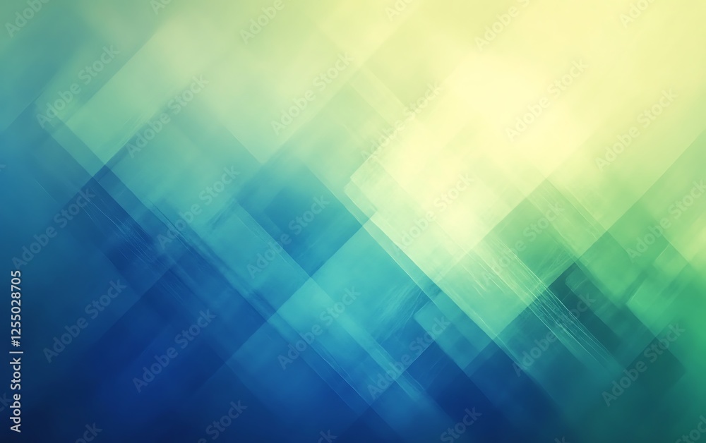 Poster Abstract geometric shapes background design