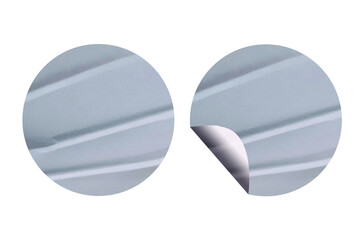 Blank Round Sticker for Mock up Template - 108