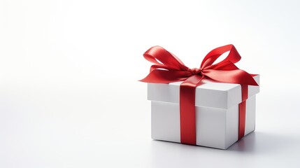 Obraz premium box holiday gift background white