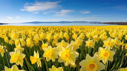 flowers springtime daffodils