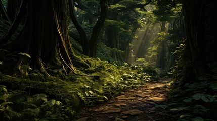 flora forest plants