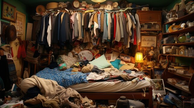 chaos hoarding house
