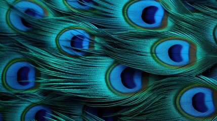 Obraz premium patterns blue and turquoise