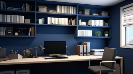 workspace gold balloons and confetti