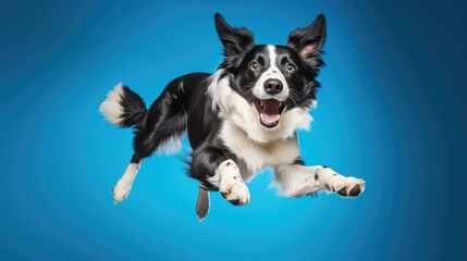 Fototapeta premium bordercollie mold texture