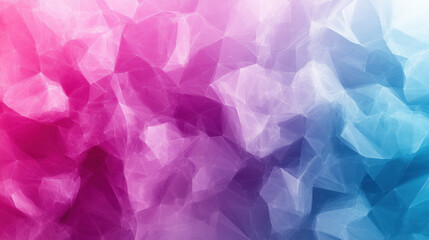 Obraz premium Abstract Pink Blue Low Poly Background - Abstract backgrounds