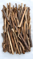 Brown Wooden Sticks Photo:  A Collection of Natural Wood